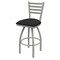 Holland Bar Stool Co 36" Swivel Bar Stool, Nickel Finish, Graph Coal Seat 41036AN018 - alternate 1